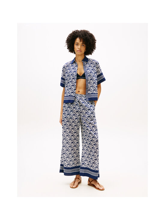 Tommy Hilfiger - Swimshop Silk Voile krekls - 0YF TH SCRIPT PREPPY NAVY | Stockmann - photo 2