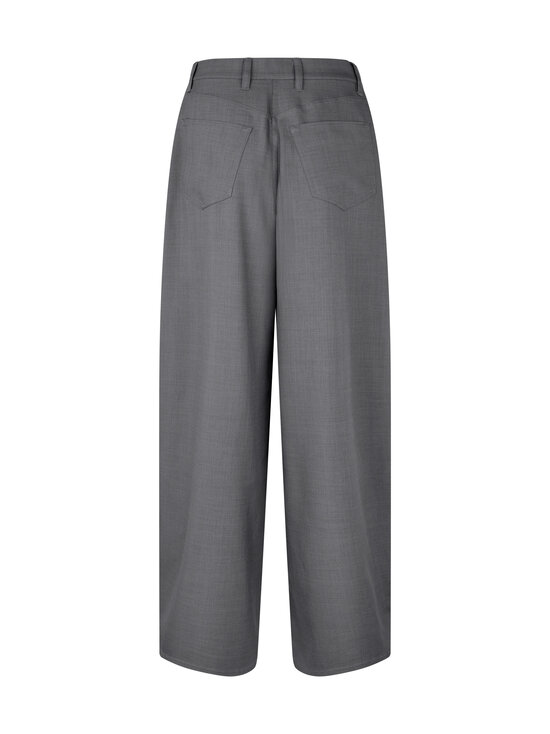 Samsoe Samsoe - Sahaper Pleat bikses - CLR000391 DARK GREY MEL. | Stockmann - photo 2