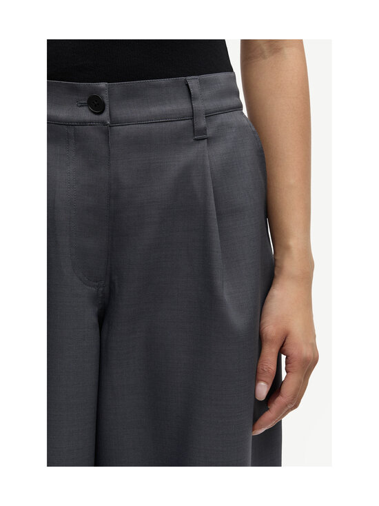 Samsoe Samsoe - Sahaper Pleat bikses - CLR000391 DARK GREY MEL. | Stockmann - photo 5