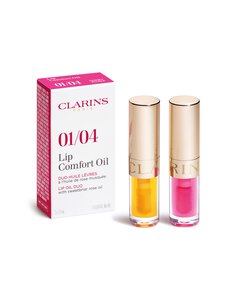 Clarins - 01/04 Lip Comfort Oil Duo -huuliöljy 2 kpl | Stockmann
