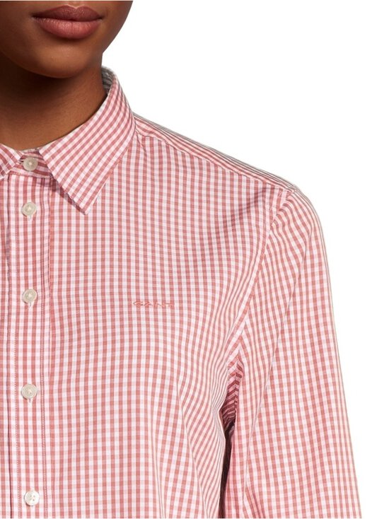 GANT - Regular Fit Gingham Poplin -kauluspaita - 654 FADED BRICK - photo 4 GANT - Regular Fit Gingham Poplin -kauluspaita - 654 FADED BRICK | Stockmann - photo 4