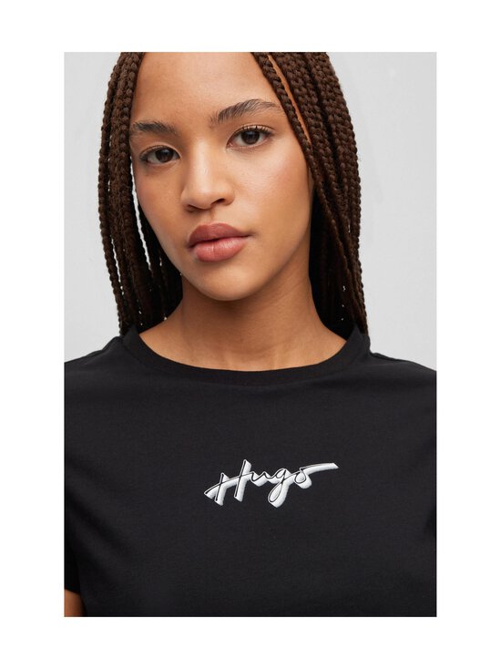 HUGO - Slim T-paita - 001 BLACK | Stockmann - photo 5
