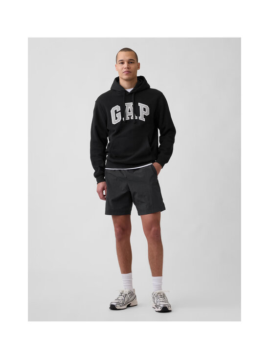 GAP - VintageSoft Arch Logo džemperis ar kapuci - TRUE BLACK V2 | Stockmann - photo 5