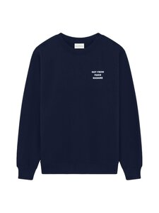 Drôle de Monsieur - Le Sweatshirt Slogan -collegepaita - NAVY | Stockmann