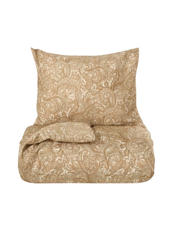 Villa Stockmann - Avignon-satiinityynyliina - VANILLA WHITE/GOLDEN SAND COMBO | Stockmann - photo 3