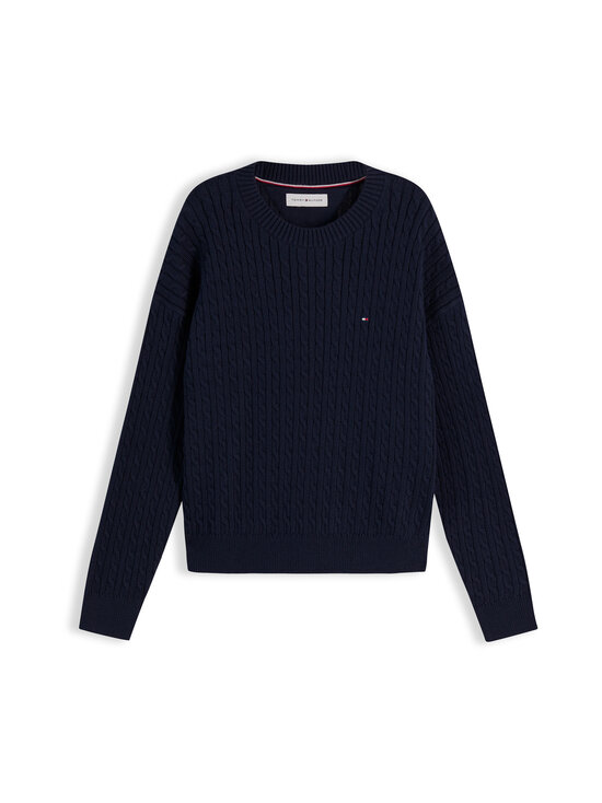 Tommy Hilfiger - Palmikkoneule - C1G DARK NIGHT NAVY | Stockmann - photo 1