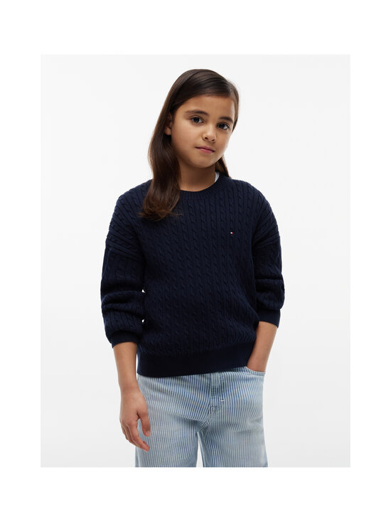 Tommy Hilfiger - Palmikkoneule - C1G DARK NIGHT NAVY | Stockmann - photo 2