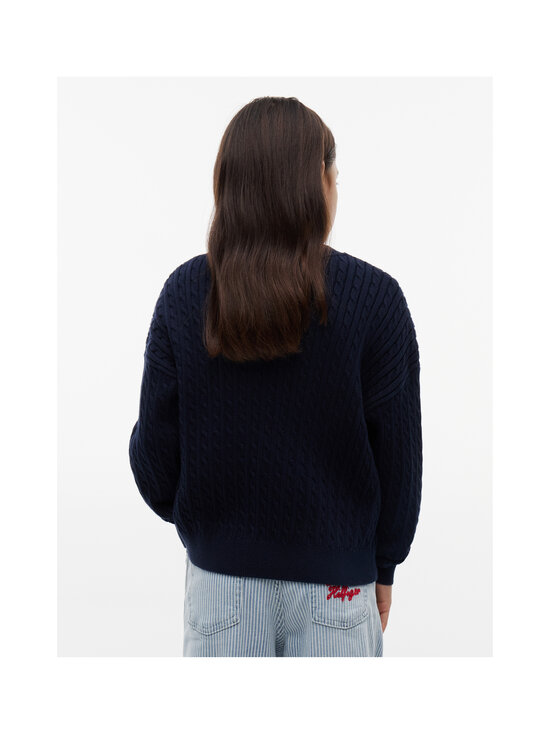 Tommy Hilfiger - Palmikkoneule - C1G DARK NIGHT NAVY | Stockmann - photo 3