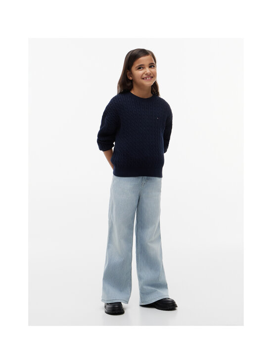 Tommy Hilfiger - Palmikkoneule - C1G DARK NIGHT NAVY | Stockmann - photo 4
