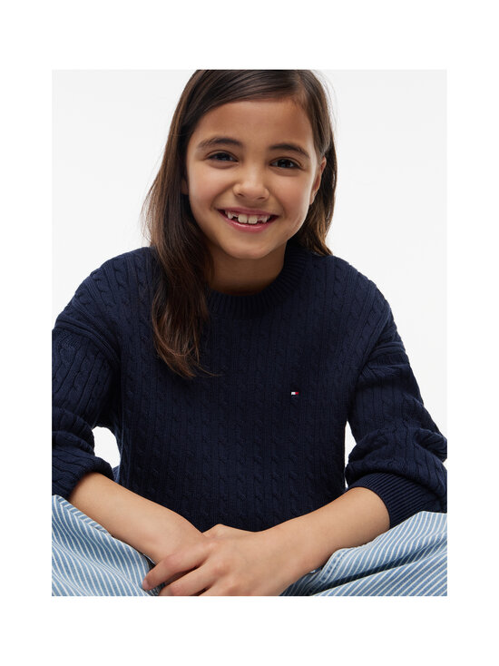 Tommy Hilfiger - Palmikkoneule - C1G DARK NIGHT NAVY | Stockmann - photo 5