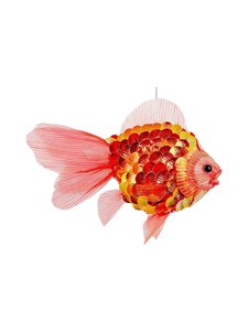 Shishi - Gold Fish Ziemassvētku eglītes rotājums 19 cm - PINK | Stockmann