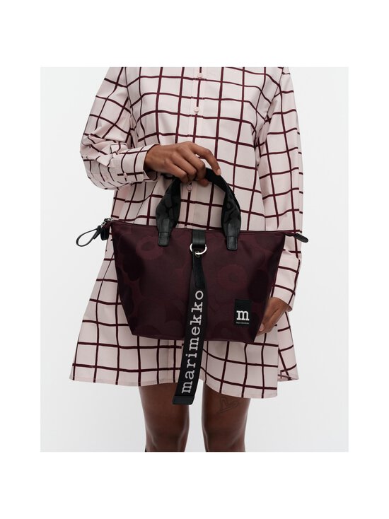 Marimekko - Kott Unikko S Tote - 440 WINE RED, DARK WINE | Stockmann - photo 4