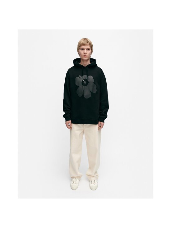Marimekko - Runoja Unikko -puuvillahuppari - 990 BLACK, BLACK | Stockmann - photo 3
