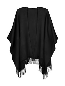 Balmuir - Lucca-poncho - BLACK (MUSTA) Balmuir - Lucca-poncho - BLACK (MUSTA) | Stockmann