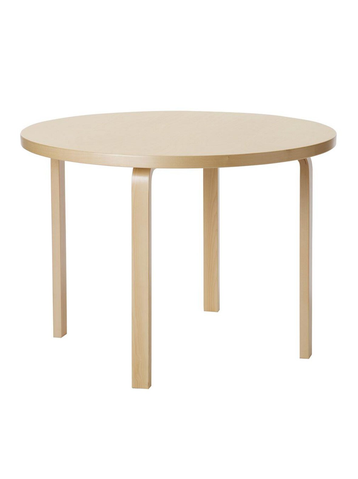 Pöytä 90a koivu ø 100 cm