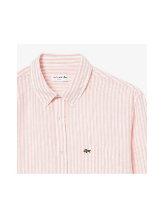 Lacoste - Casual Regular Fit -pellavakauluspaita - MIAMI/FLOUR | Stockmann - photo 2