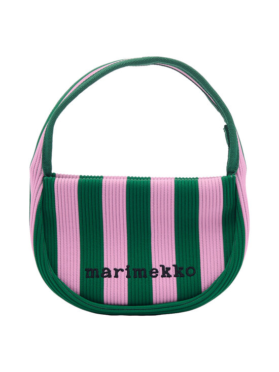 Marimekko - Knitted Mini Merirosvo -olkalaukku - 360 PINK, DARK GREEN | Stockmann - photo 1