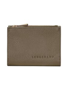 Longchamp - Le Foulonné ādas maks 11 x 9 cm - GREEN | Stockmann