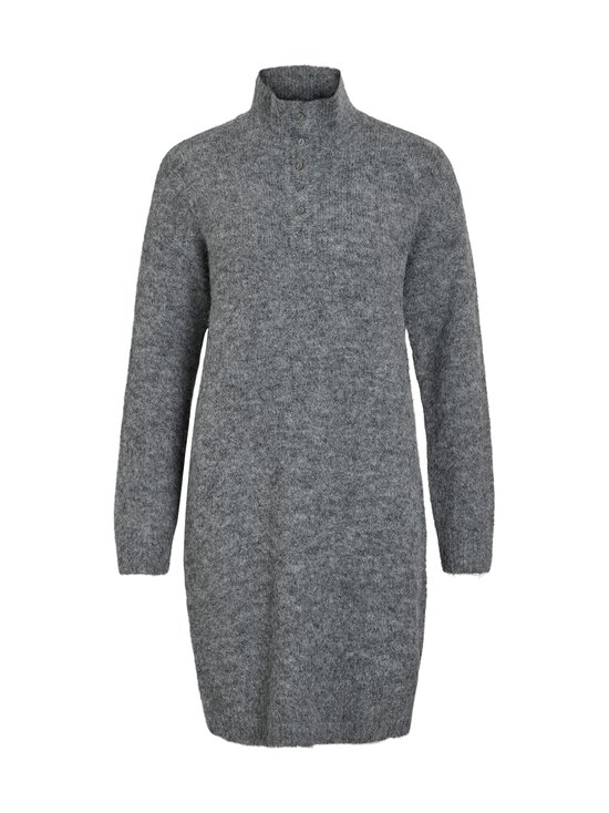 Vila - ViNynni Highneck -neulemekko - DARK GREY MELANGE | Stockmann - photo 1