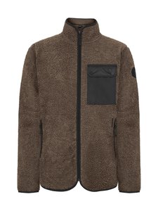 Didriksons - Peter Fullzip -teddytakki - F11 DARK MOCHA | Stockmann