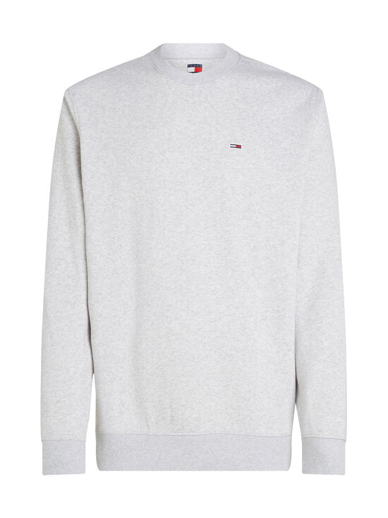 Tommy Jeans - Regular Flag Crew džemperis - PJ4 SILVER GREY HEATHER | Stockmann - photo 1