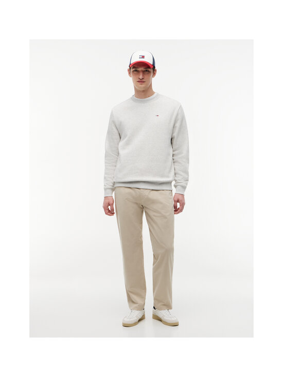 Tommy Jeans - Regular Flag Crew džemperis - PJ4 SILVER GREY HEATHER | Stockmann - photo 4
