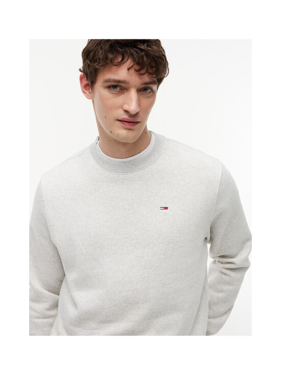 Tommy Jeans - Regular Flag Crew džemperis - PJ4 SILVER GREY HEATHER | Stockmann - photo 5