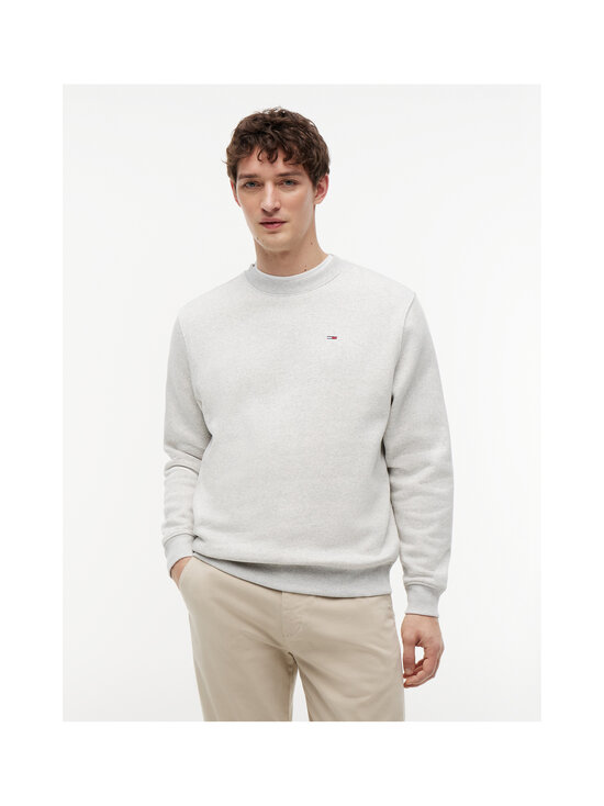 Tommy Jeans - Regular Flag Crew džemperis - PJ4 SILVER GREY HEATHER | Stockmann - photo 6
