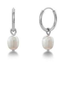 Edblad - Kõrvarõngad Perla Hoops Steel - STEEL | Stockmann