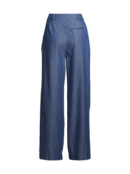 Marc O'Polo - Long Straight Wider bikses - 091 DARK INDIGO TENCEL DENIM | Stockmann - photo 2