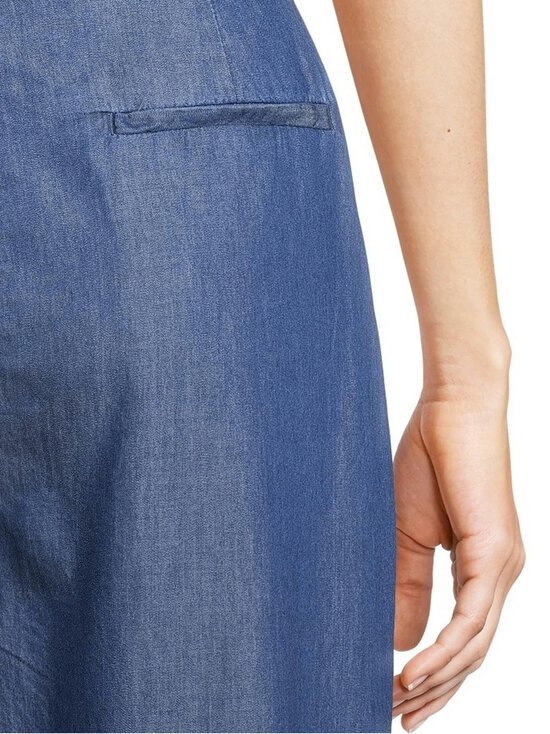 Marc O'Polo - Long Straight Wider bikses - 091 DARK INDIGO TENCEL DENIM | Stockmann - photo 5