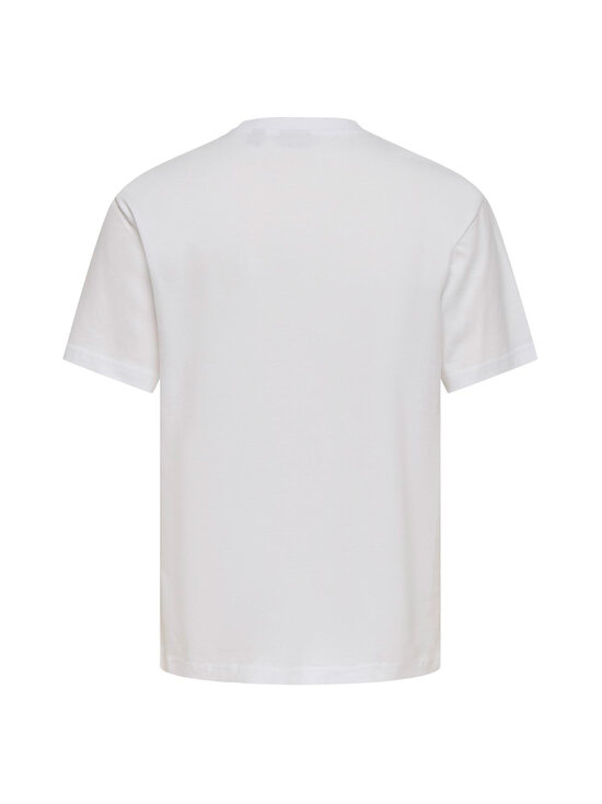 Only & Sons - T-särk OnsFred Painting Life Relax - BRIGHT WHITE PRINT:SQUEEZE THE DAY | Stockmann - photo 2