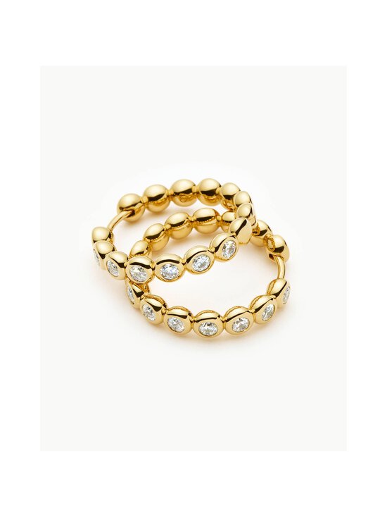 MISSOMA - Tennis Medium Hoop auskari - GOLD | Stockmann - photo 2