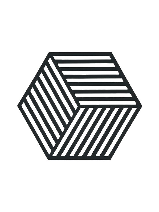 Zone Denmark - Hexagon-pannunalunen 16 x 14 cm - BLACK | Stockmann - photo 2