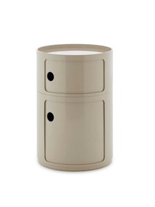Kartell - Componibili Big -säilytyskaluste 2-osainen dove grey - GREY | Stockmann