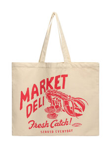 Superdry - Kangast kott Tote - K7O NATURAL BROWN/HYPER FIRE CORAL | Stockmann