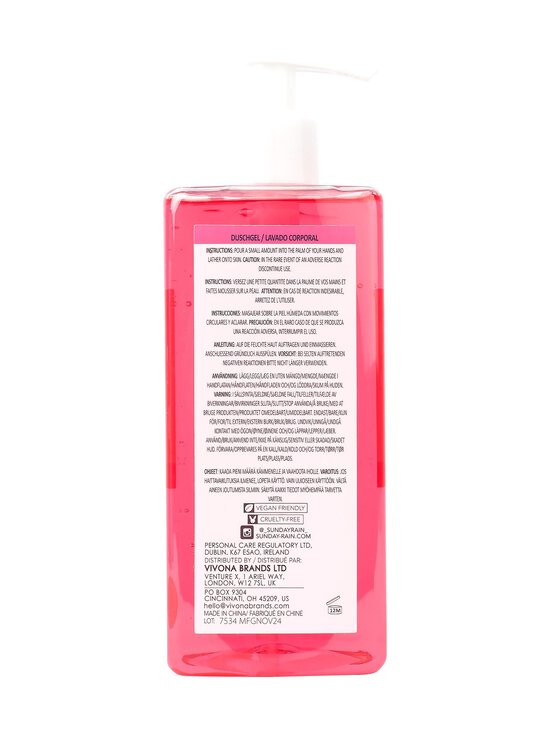 Sunday Rain - Pink Grapefruit & Sea Salt Body Wash -suihkugeeli - NOCOL - photo 3 Sunday Rain - Pink Grapefruit & Sea Salt Body Wash -suihkugeeli - NOCOL | Stockmann - photo 3