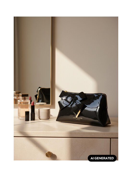 Ted Baker London - Nicco Bow kosmētikas somiņa - BLACK | Stockmann - photo 3