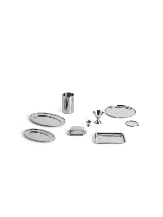 HAY - Essential Steel Round Small -lautanen - STAINLESS STEEL | Stockmann - photo 3