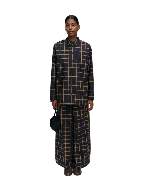 Marimekko - Särk Tähtedellä Iso Ruutu - 560 DARK BLUE, OLIVE GREEN | Stockmann - photo 1