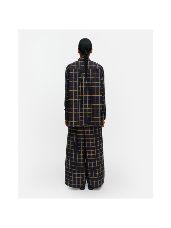 Marimekko - Särk Tähtedellä Iso Ruutu - 560 DARK BLUE, OLIVE GREEN | Stockmann - photo 2