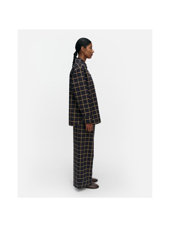 Marimekko - Särk Tähtedellä Iso Ruutu - 560 DARK BLUE, OLIVE GREEN | Stockmann - photo 3