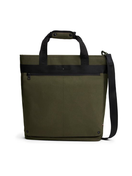 Tommy Hilfiger - Commuter Tote klēpjdatora soma - MT1 FOXHUNT GREEN - photo 1 Tommy Hilfiger - Commuter Tote klēpjdatora soma - MT1 FOXHUNT GREEN | Stockmann - photo 1