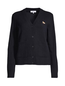 Maison Kitsuné - Baby Fox Patch -neuletakki - 0413 CLASSIC NAVY | Stockmann