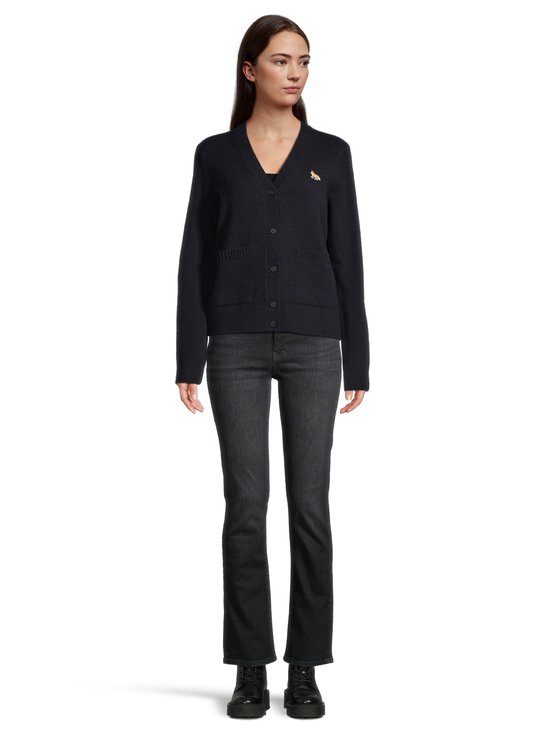 Maison Kitsuné - Baby Fox Patch -neuletakki - 0413 CLASSIC NAVY | Stockmann - photo 2