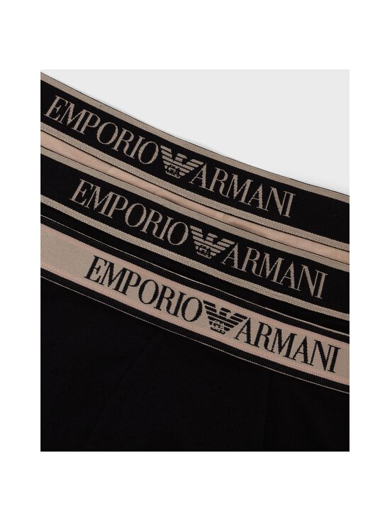 Emporio Armani - Aluspüksid Trunk, 3 paari - 24321 NERO/SABBIA/NERO - photo 2 Emporio Armani - Aluspüksid Trunk, 3 paari - 24321 NERO/SABBIA/NERO | Stockmann - photo 2