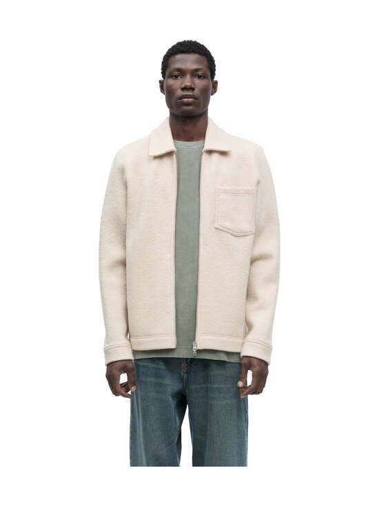 Samsoe Samsoe - Hannes Full Zip -neuletakki - 130401TPX OATMEAL | Stockmann - photo 1