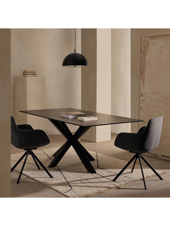 Kave Home - Tissiana-tuoli tummanharmaa/musta - GREY | Stockmann - photo 6