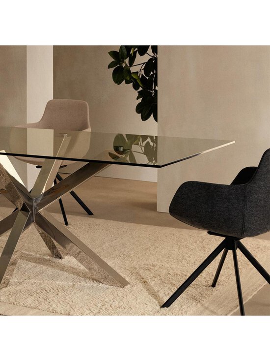 Kave Home - Tissiana-tuoli tummanharmaa/musta - GREY | Stockmann - photo 7