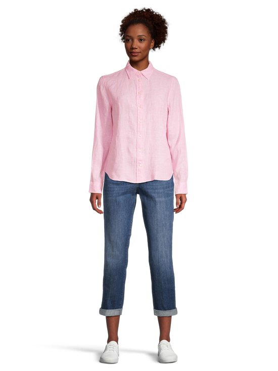 GANT - Linane pluus Regular Fit - 627 GERANIUM PINK - photo 2 GANT - Linane pluus Regular Fit - 627 GERANIUM PINK | Stockmann - photo 2